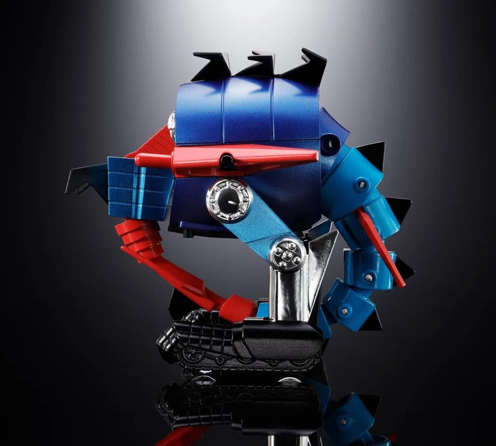 Dino Mech Gaiking Chogokin Action Figure Daikumaryu & Gaiking 20 cm